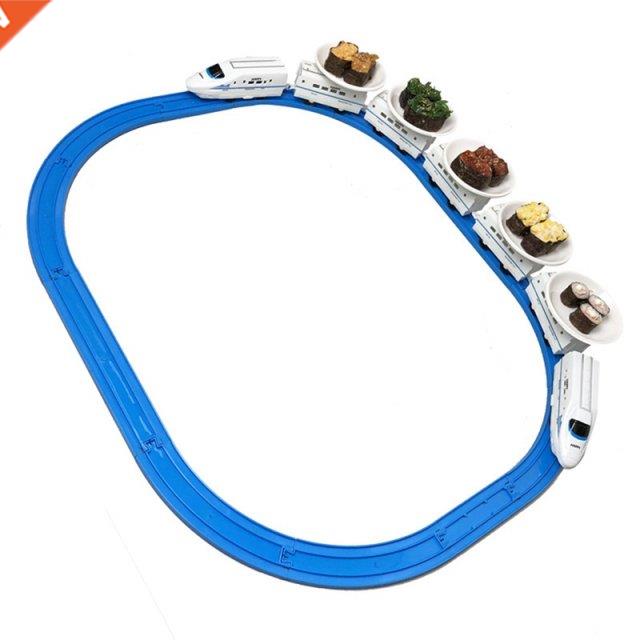 Sushi Train Rotary Sushi Toy Track Conveyor Belt Rotating Ta