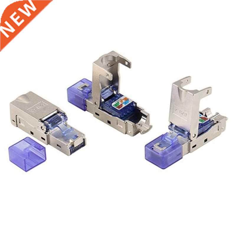 20Pcs Cat7 Rj45 Connector Ethernet Plug Adapter Tool-Free Cr