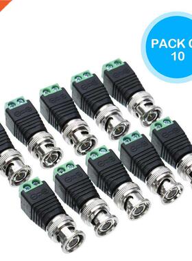 BNC Connectors  for CCTV Surveillance Video Camera Coaxia