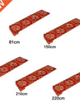 Christmas Table Runner Hollow Flower Rectangle Tablecloth fo