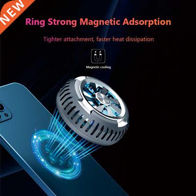 X6 Cooling Fan Mobile Phone Cooler Fan Magnetic Gaming Radia
