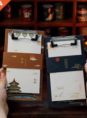 Clipboard Note Paper Retro Board Clip Memo Paper Fol Pads