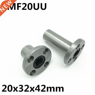 flange ball 20mm LMF20UU linear for LMF20 Used 2pcs bearing
