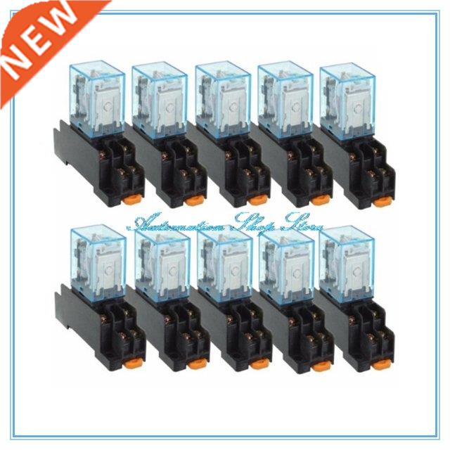 10pcs MY2P HH52P MY2NJ AC 12/24/110/220V coil general purpos