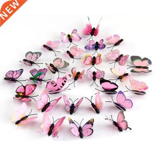 Decorations Butterfly Decor Room Home Sticker 12x Wall