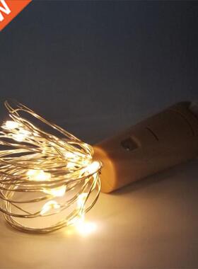 10 Pack 20 LED Bottle Cork String Lights, Wine Bottle Fairy