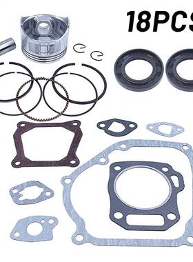 68mm Piston Rings Gasket Oil Seal Rebuild For GX160 GX200 16