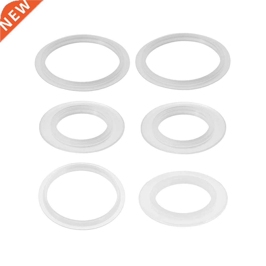 1-4pcs Silicone Kitchen Bathroom Strainer Washer Drain Gaske