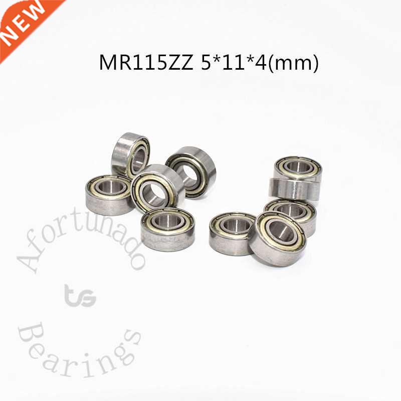 Miniature 10pcs MR115ZZ 5*11*4(mm) free shipping chrome e