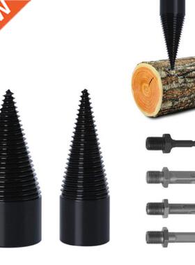6pcs Wood Splitter Drill Bits Drill Screw Cone Driver Firewo