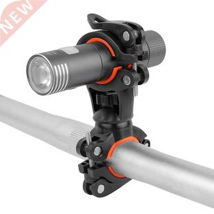 Bracket Light Bike pump Holder 60°Rotation Lamp Bicycle