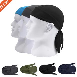 Men Summer Quick Dry Pure Cycling Cap Running Riding Hood He