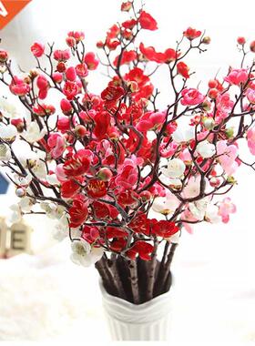 Artificial flower cherry spring plum blossom peach branch 30