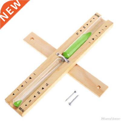 Wooden Sauna Hourglass Wall Mounted Rotating 15mins Sandglas