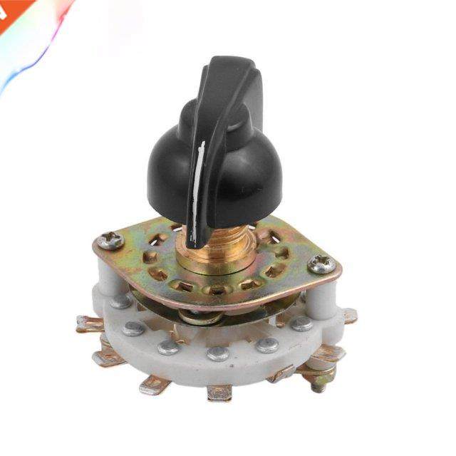 KCZ 1 Pole 10 Position 11 Terminal Band Channel Rotary Switc