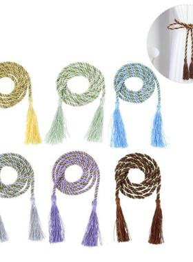 2pcs/set Curtain Handmade Tiebacks Decorative Curtain Holdba