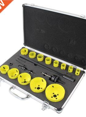16pc/Set Bimetal Metal Hole Opener Concrete Hollow Core Dril