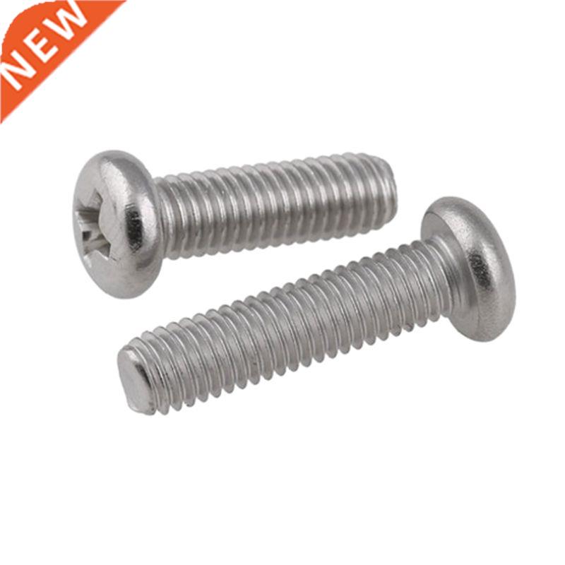 304 electrical switch socket panel mounting screws round hea