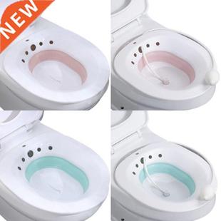Folding Toilet Sitz Bath Bidet Flusher Special Wash Basin Hi