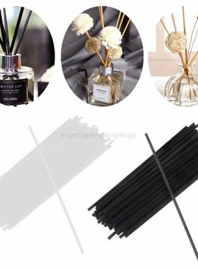 50Pcs 20cmx4mm Fiber Sticks Diffuser Aromatherapy Volatile R