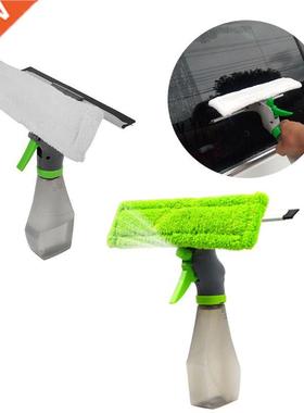 2022 New 3 in 1 Window Cleaner Spray Dry Scraper Atomizing N
