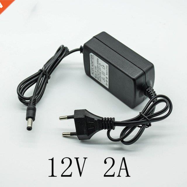 New 110-240V AC Converter Adapter DC 12V 2A/2000mA Power Sup