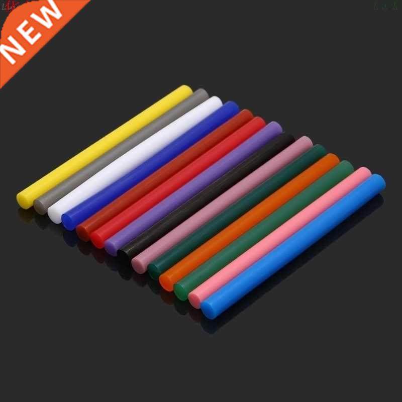 5pcs Hot Melt Glue Stick Colorful 7x100mm Adhesive 适用于 DI