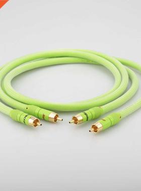 High Quality 6N 99.9999% OFC Male Male RCA Interconnect Cab