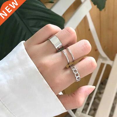 Hip Hop Cross Ring On Finger Chains Adjustable Jewelry Rings