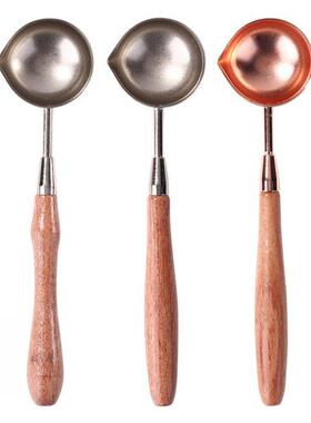 Wax Sealing Melting Spoon DIY Mental Handmade Scrapbooking P