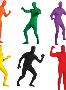 Gesikai Men's Spandex Zentai Lycra Full Bodysuit Men's Zenta