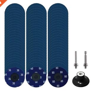 Inch Quick Zirconia Pcs Sanding Set Discs Change