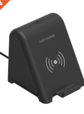 10W Qi Charger For iPhone 8 X Charging Holder Dock With Blu