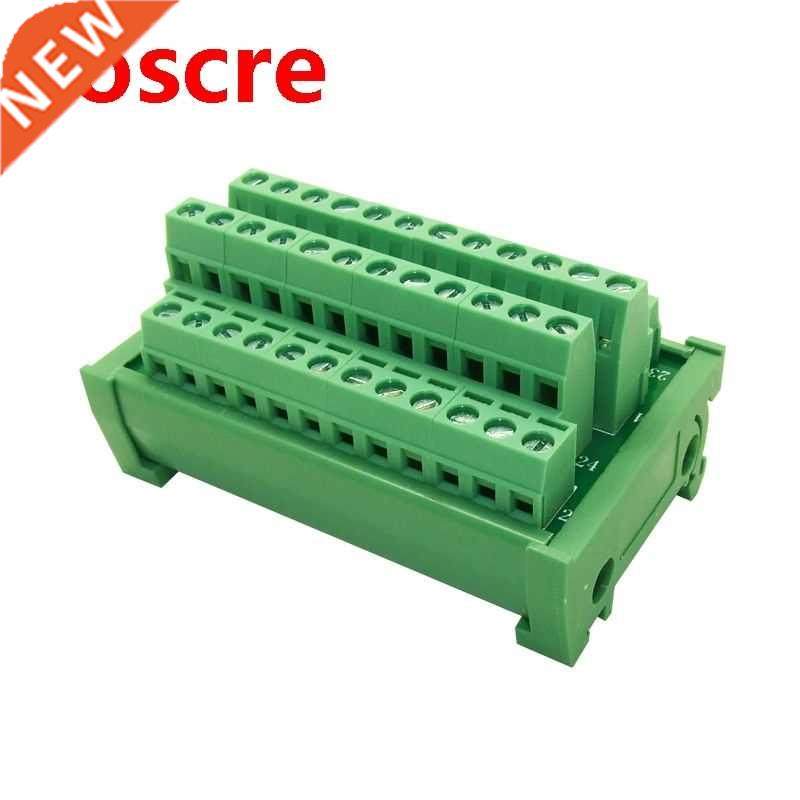 DIN Rail Mount 24 Position Power Distribution Module 24 chan