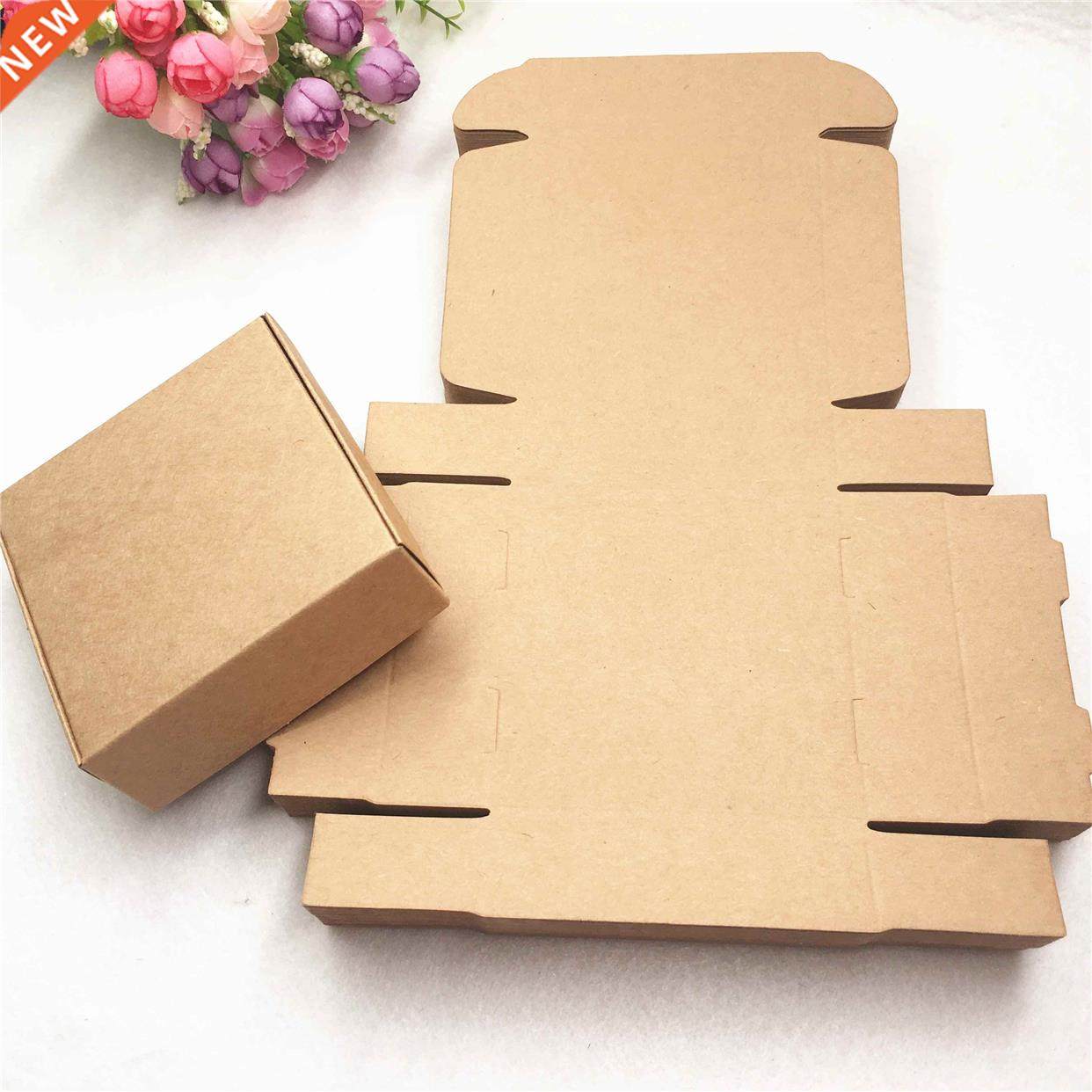 20pcs/lot 9 size Kraft Aircraft gift Packaging Box 3 color C