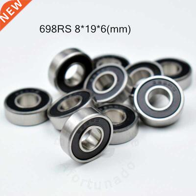 Miniature 10pcs 698RS 8*19*6(mm) free shipping chrome steel