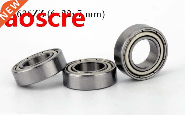 (10 PCS) 636ZZ (6x22x7 mm) Double Metal Shielded Ball Bearin