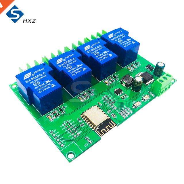 4 Channel ESP8266 WIFI Relay Module ESP-12F Development Boar