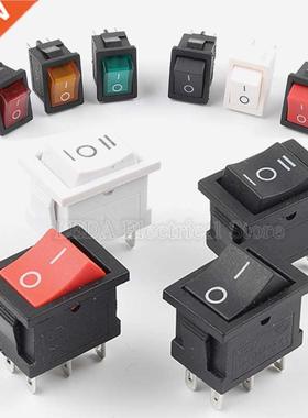 5Pcs KCD1 4Pin 6Pin 6A 250VAC 10A 125VAC 21X15mm Snap Rocker