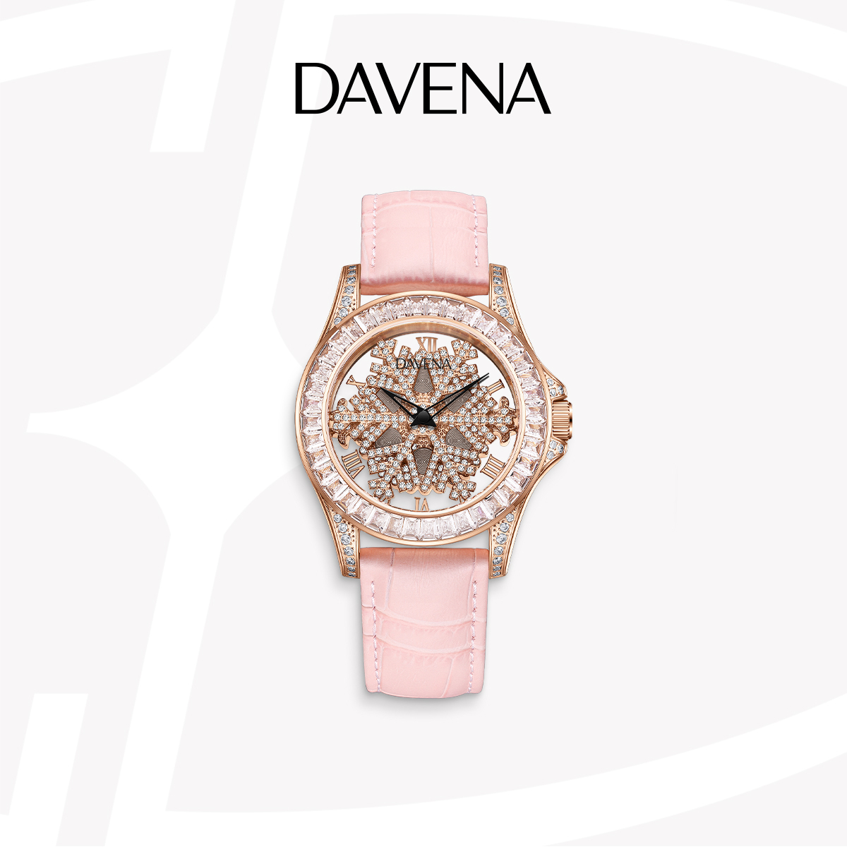 DAVENA雪花女神时来运转手表
