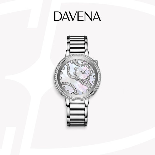 DAVENA蒂玮娜天然钻石腕表