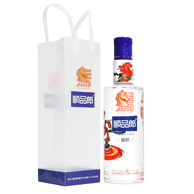郎酒顺品郎蓝顺(马年纪念酒)53度1.5L浓酱兼香型白酒