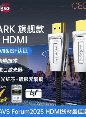 Bridgee桥界MARK光纤HDMI2.1发烧8K10K UHS协会认证ISF认证高清线