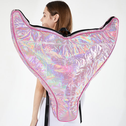 scubatre户外美人鱼脚蹼包女