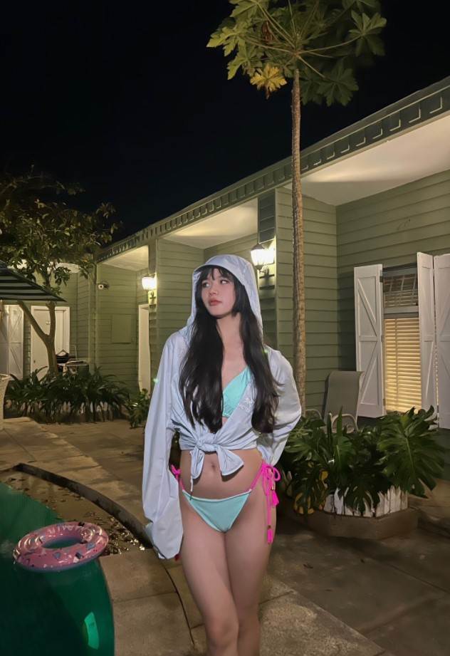 2022露背编绳比基尼三角泳衣欧美泳装女Triangle bikini swimsuit