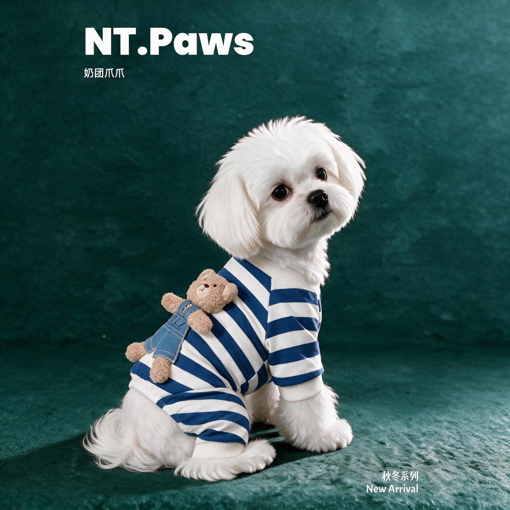 狗狗衣服小狗宠物比熊雪纳瑞四脚衣小型犬秋冬装猫咪德文阿比保暖