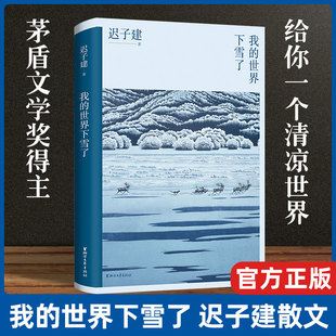 我的世界下雪了 迟子建散文系列作品 极地的生活世界的文学 温暖与百感交集的旅程 茅盾文学奖得主迟子建散文自选集书籍