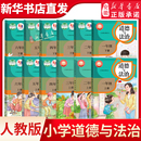 人民教育出版 新华书店正版 课本123456年级上下册道德与法制教材书 小学部编版 社 小学一二三四五六年级上下册道德与法治人教版