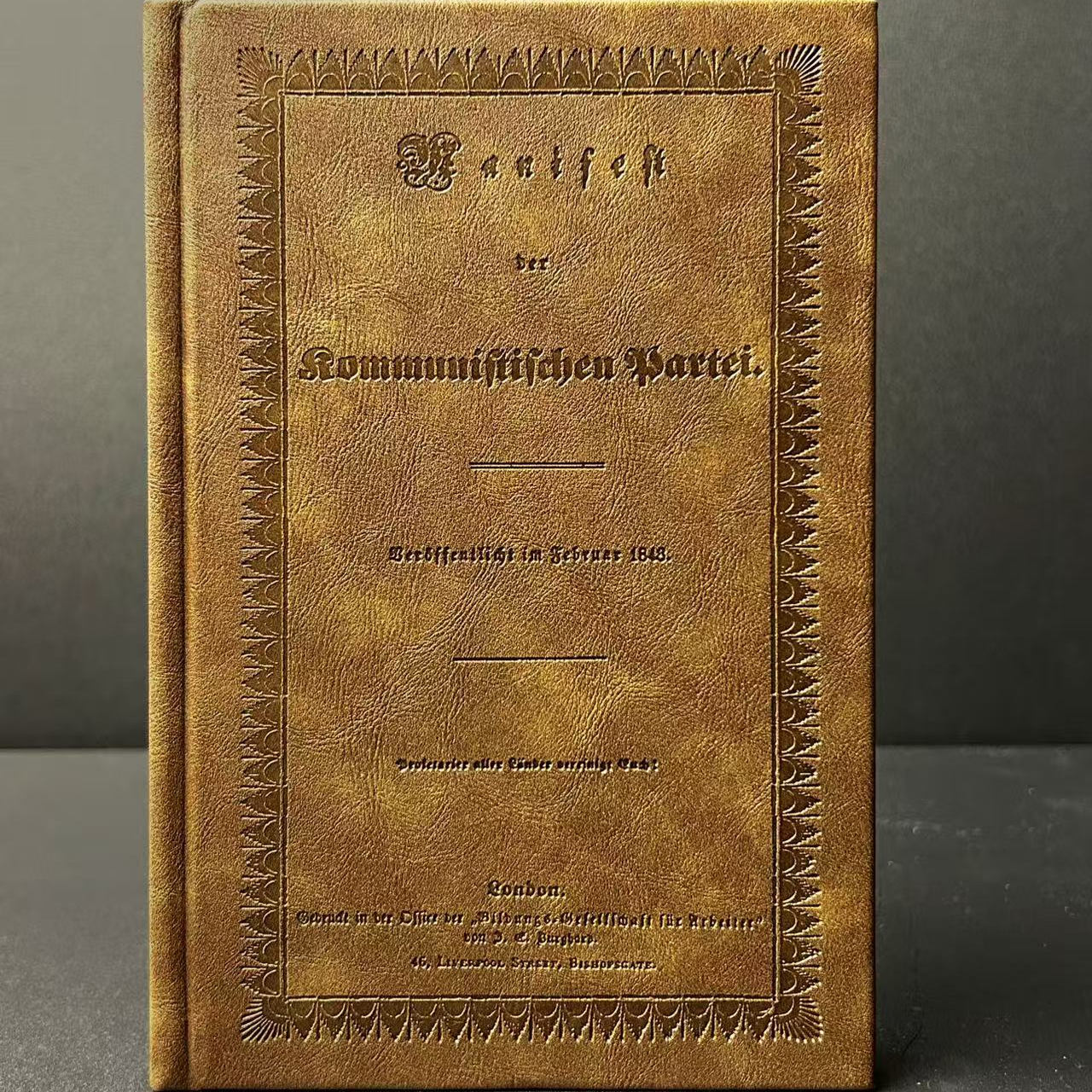 共产党宣言资本论初版封面笔记本