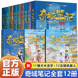 奇域笔记全套12册 邹凡凡著 奇异骏马图 黄花梨棋盘中国古代历史儿童冒险故事书 五千年传统文化三四五六年级小学课外阅读书籍11